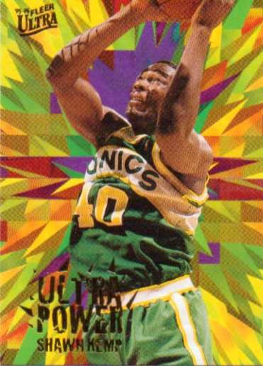 1995-96 Ultra Power #4 Shawn Kemp