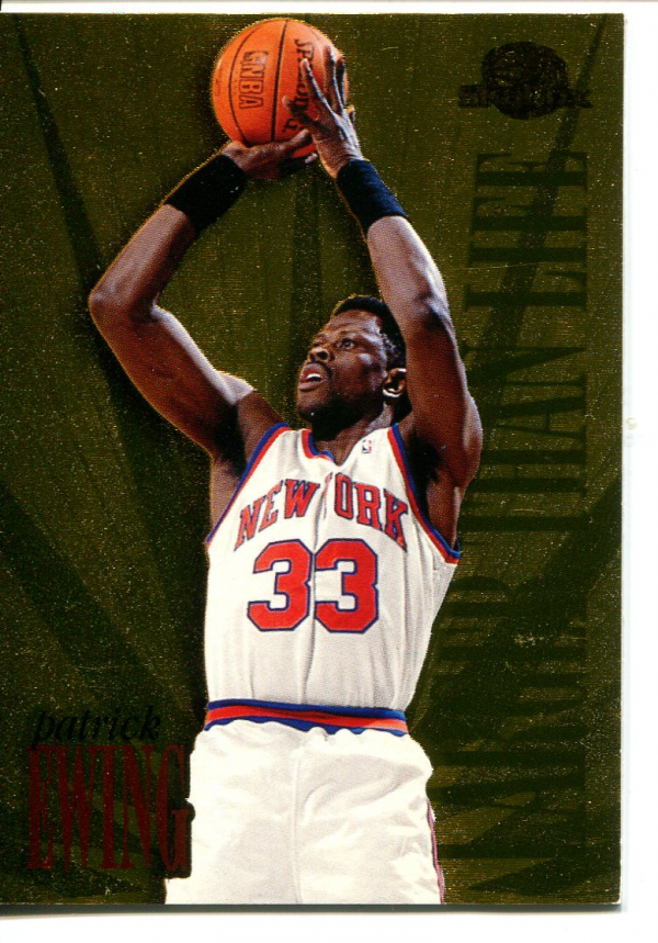 1995-96 SkyBox Premium Larger Than Life #L6 Patrick Ewing