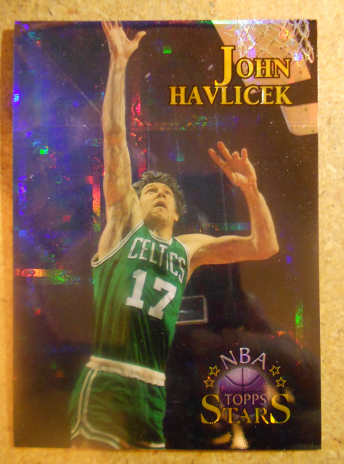 1996 Topps Stars Finest Atomic Refractors #20 John Havlicek