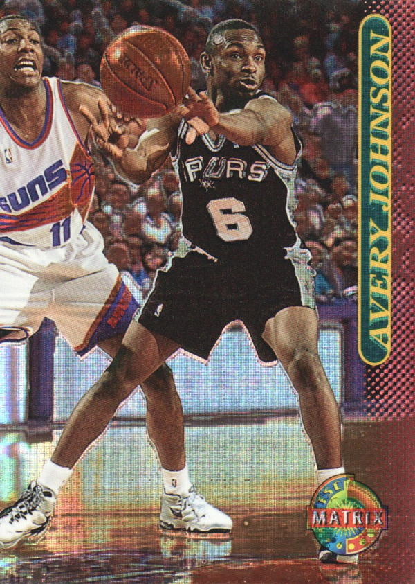 1996-97 Stadium Club Matrix #8 Avery Johnson