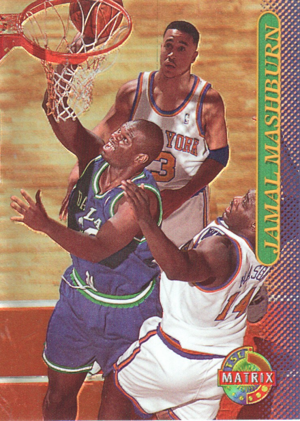 1996-97 Stadium Club Matrix #30 Jamal Mashburn