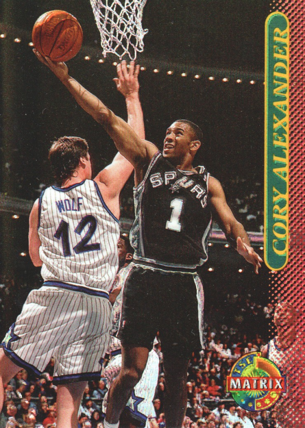 1996-97 Stadium Club Matrix #53 Cory Alexander