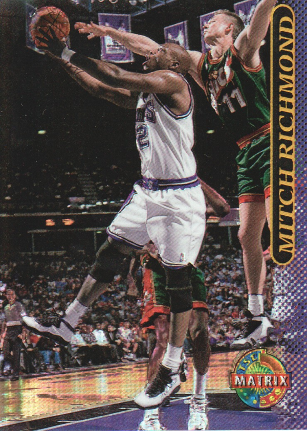 1996-97 Stadium Club Matrix #63 Mitch Richmond