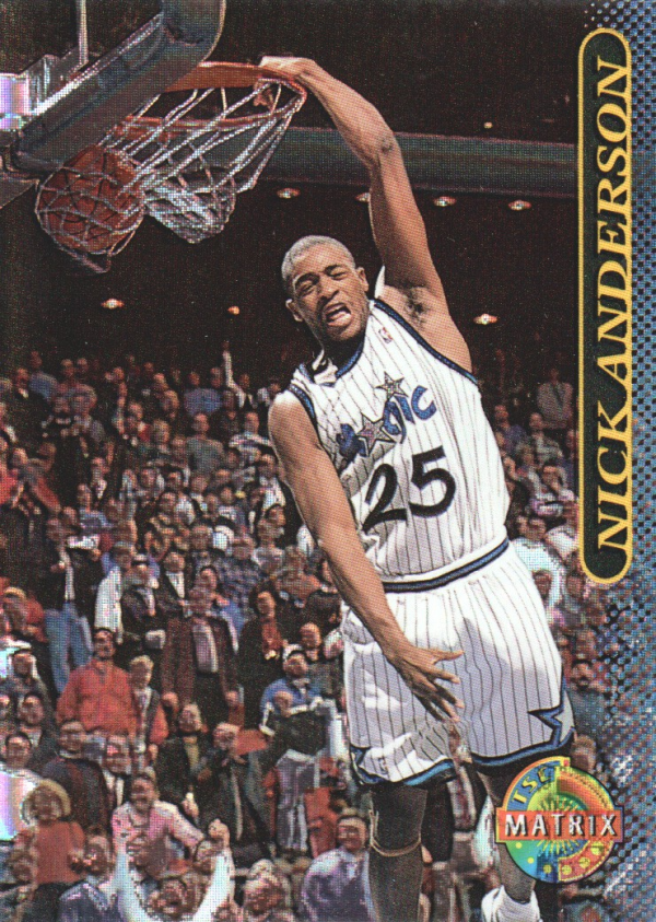 1996-97 Stadium Club Matrix #77 Nick Anderson