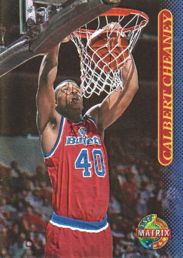 1996-97 Stadium Club Matrix #79 Calbert Cheaney