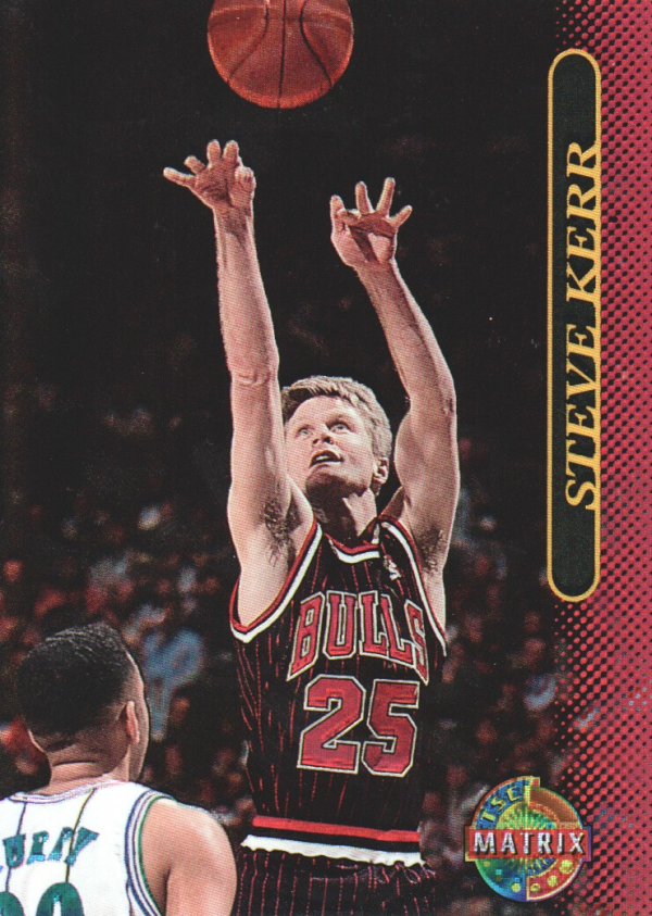 1996-97 Stadium Club Matrix #81 Steve Kerr