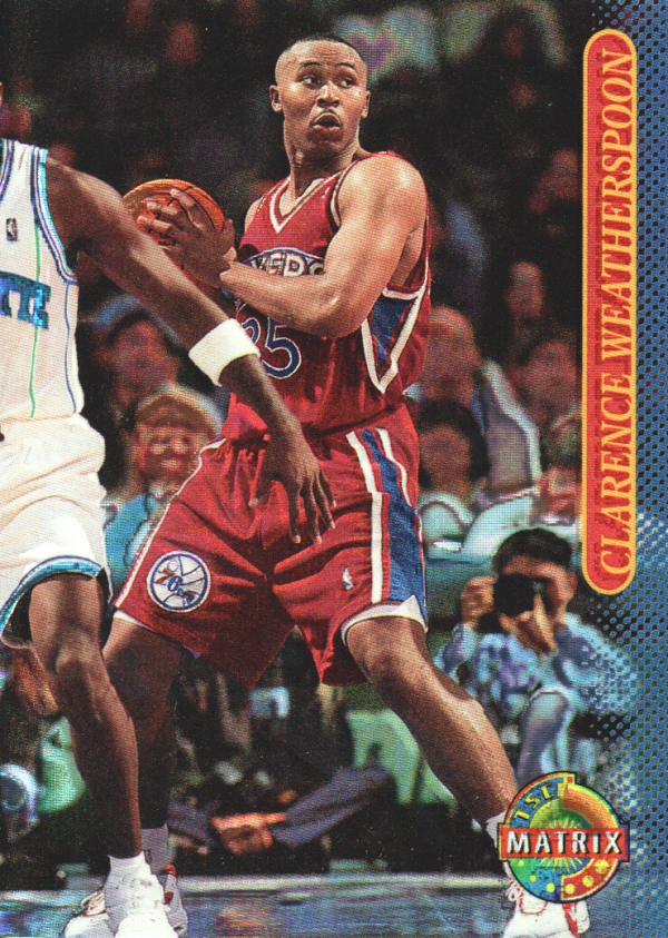 1996-97 Stadium Club Matrix #88 Clarence Weatherspoon