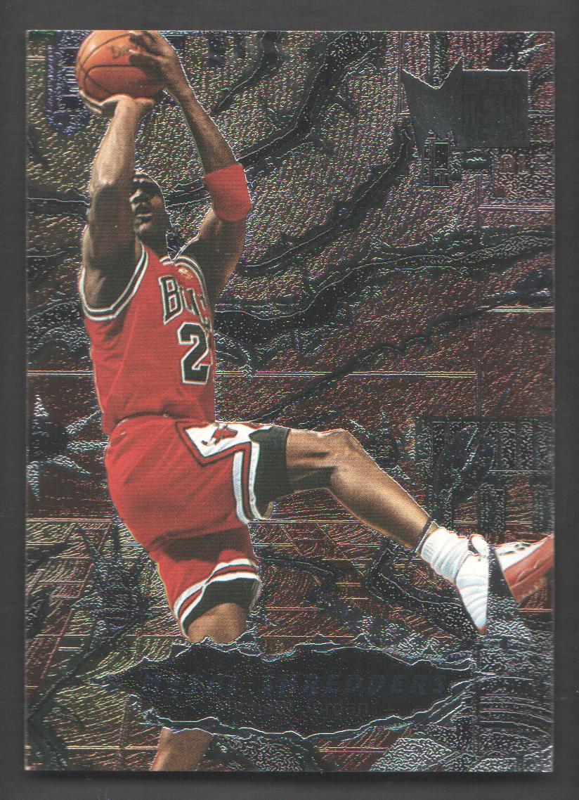 1996 fleer metal jordan
