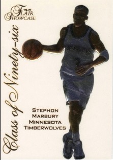 1996-97 Flair Showcase Class of '96 #14 Stephon Marbury