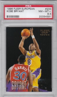1996-97 Fleer European #233 Kobe Bryant front image