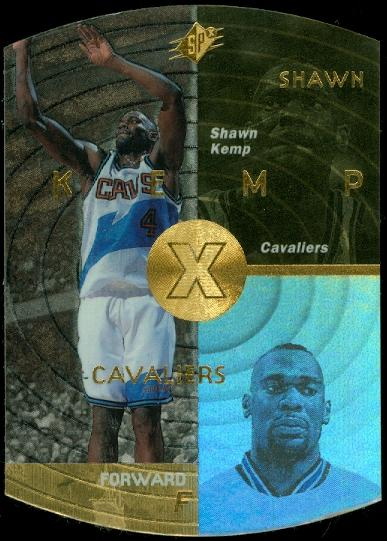 1997-98 SPx Gold #9 Shawn Kemp
