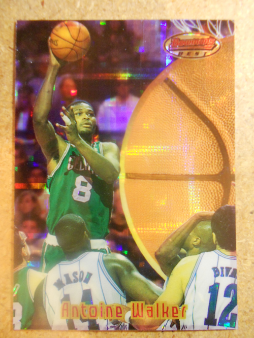 1997-98 Stadium Club Bowman's Best Previews Atomic Refractors #BBP7 Antoine Walker
