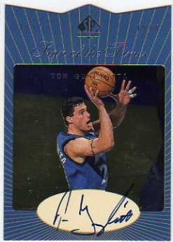 1997-98 SP Authentic Sign of the Times #TG Tom Gugliotta