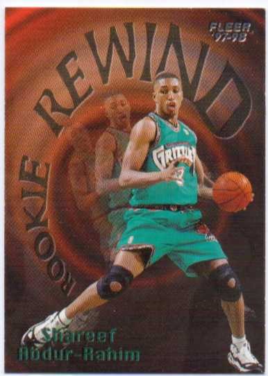 1997-98 Fleer Rookie Rewind #1 Shareef Abdur-Rahim