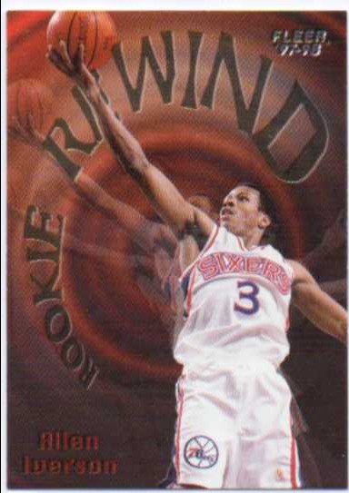 1997-98 Fleer Rookie Rewind #5 Allen Iverson