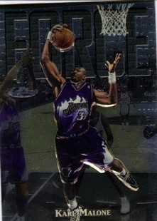 1997-98 Finest Embossed #127 Karl Malone S