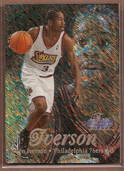 1997-98 Flair Showcase Row 1 #3 Allen Iverson