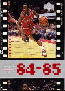 1998 Upper Deck Michael Jordan Living Legend #2 Michael Jordan TF 1984-85