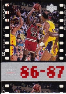 1998 Upper Deck Michael Jordan Living Legend #10 Michael Jordan TF 1987-88