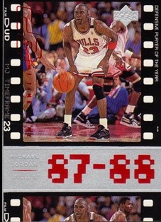 1998 Upper Deck Michael Jordan Living Legend #17 Michael Jordan TF 1988-89