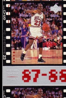 1998 Upper Deck Michael Jordan Living Legend #22 Michael Jordan TF 1988-89