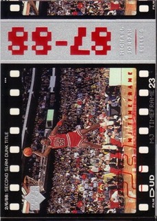 1998 Upper Deck Michael Jordan Living Legend #24 Michael Jordan TF 1988-89