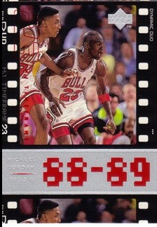 1998 Upper Deck Michael Jordan Living Legend #27 Michael Jordan TF 1989-90