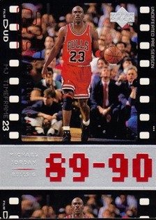 1998 Upper Deck Michael Jordan Living Legend #32 Michael Jordan TF 1989-90