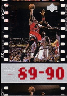 1998 Upper Deck Michael Jordan Living Legend #39 Michael Jordan TF 1990-91