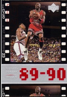 1998 Upper Deck Michael Jordan Living Legend #40 Michael Jordan TF 1990-91
