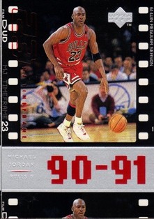 1998 Upper Deck Michael Jordan Living Legend #48 Michael Jordan TF 1991-92