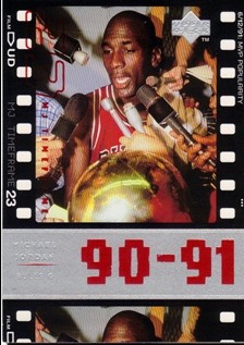 1998 Upper Deck Michael Jordan Living Legend #50 Michael Jordan TF 1991-92