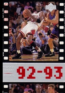 1998 Upper Deck Michael Jordan Living Legend #63 Michael Jordan TF 1994-95