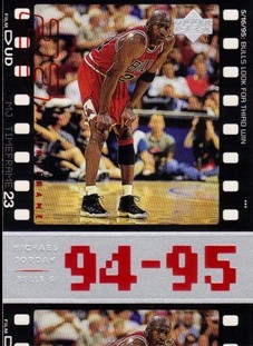 1998 Upper Deck Michael Jordan Living Legend #74 Michael Jordan TF 1994-95