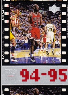 1998 Upper Deck Michael Jordan Living Legend #75 Michael Jordan TF 1994-95