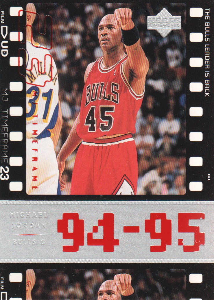 1998 Upper Deck Michael Jordan Living Legend 78 Michael Jordan TF 1995