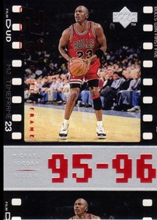1998 Upper Deck Michael Jordan Living Legend #79 Michael Jordan TF 1995-96