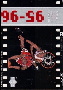 1998 Upper Deck Michael Jordan Living Legend #83 Michael Jordan TF 1995-96