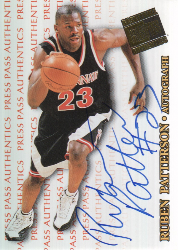 1998 Press Pass Authentics Autographs #23 Ruben Patterson