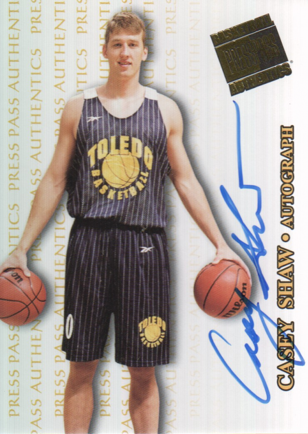 1998 Press Pass Authentics Autographs #24 Casey Shaw