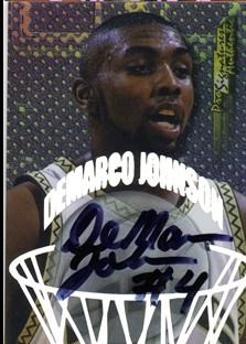 1998 Collector's Edge Impulse Pro Signatures #17 DeMarco Johnson