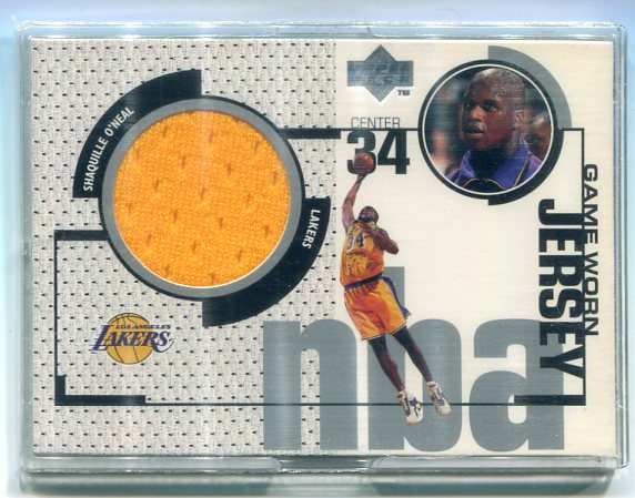 1998-99 Upper Deck Game Jerseys #GJ4 Shaquille O'Neal