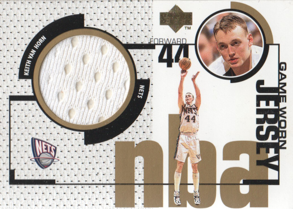 1998-99 Upper Deck Game Jerseys #GJ32 Keith Van Horn