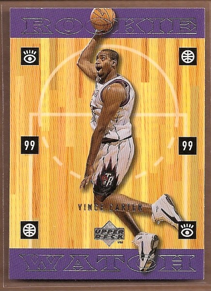 1998-99 Upper Deck #316 Vince Carter RC