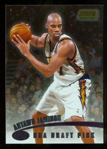 1998-99 Stadium Club #104 Antawn Jamison RC