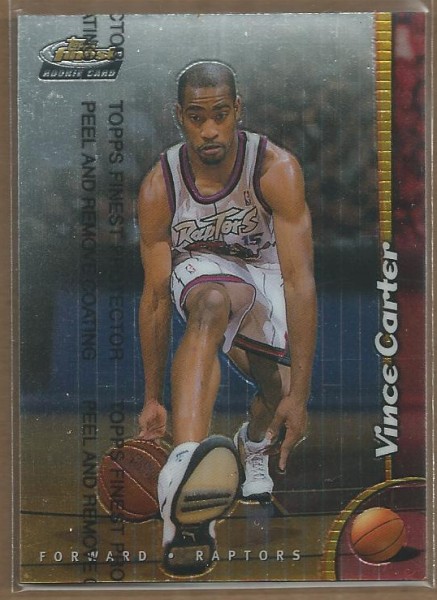 1998-99 Finest #230 Vince Carter RC