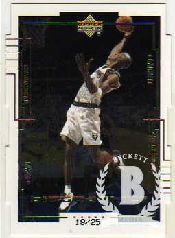 1999-00 Upper Deck BioGraphics Level 2 #B15 Kevin Garnett