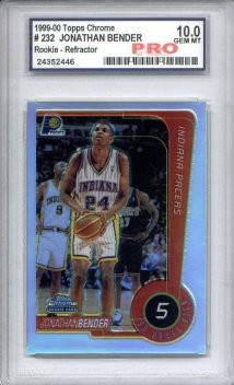 1999-00 Topps Chrome Refractors #232 Jonathan Bender