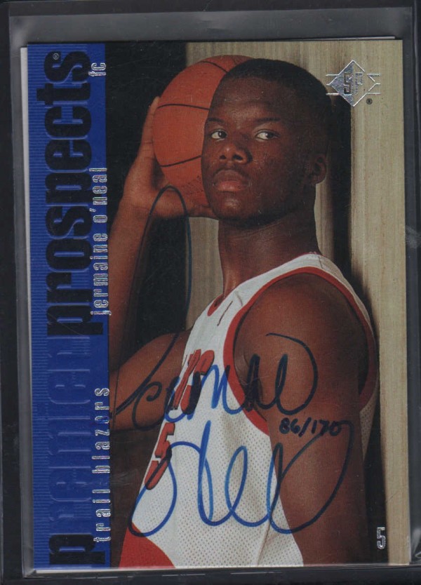 1999-00 SP Authentic BuyBack #74 Jermaine O'Neal 96-7SP/170