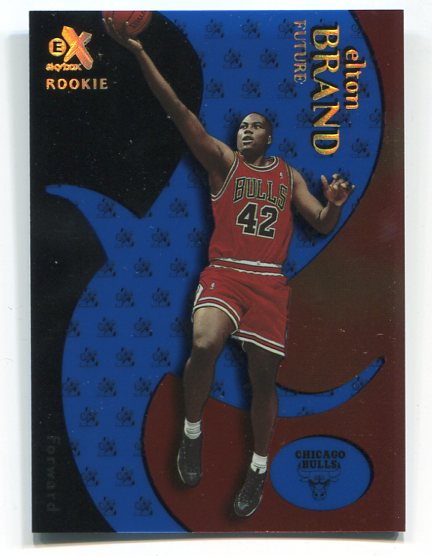 1999-00 E-X Essential Credentials Future #61 Elton Brand/30